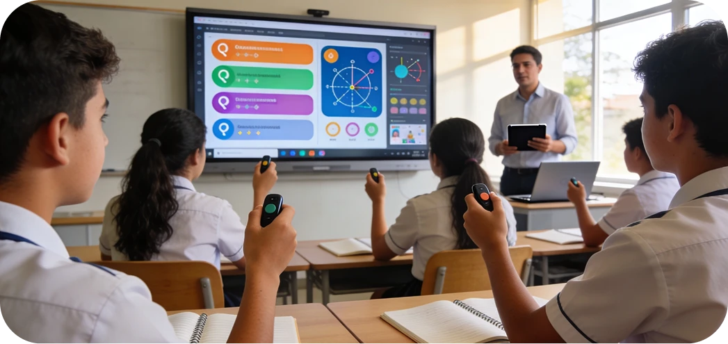 Formative assessments using clickers
